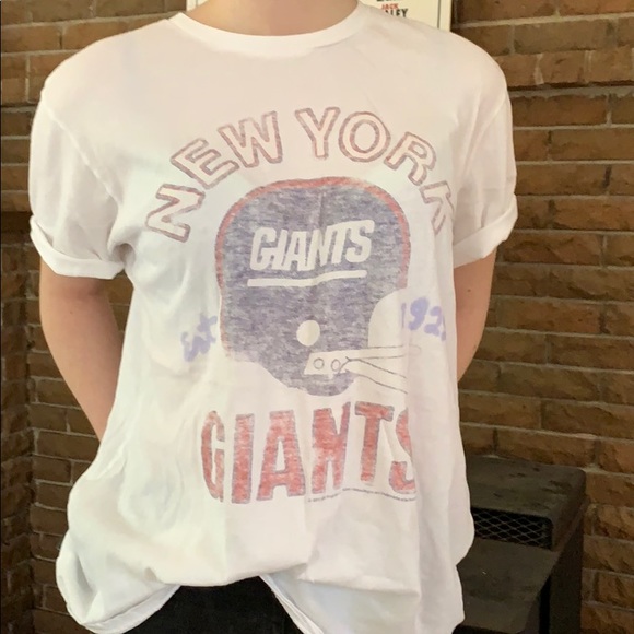 📌 Junk Food Vintage New York Giants T-Shirt - Picture 2 of 3